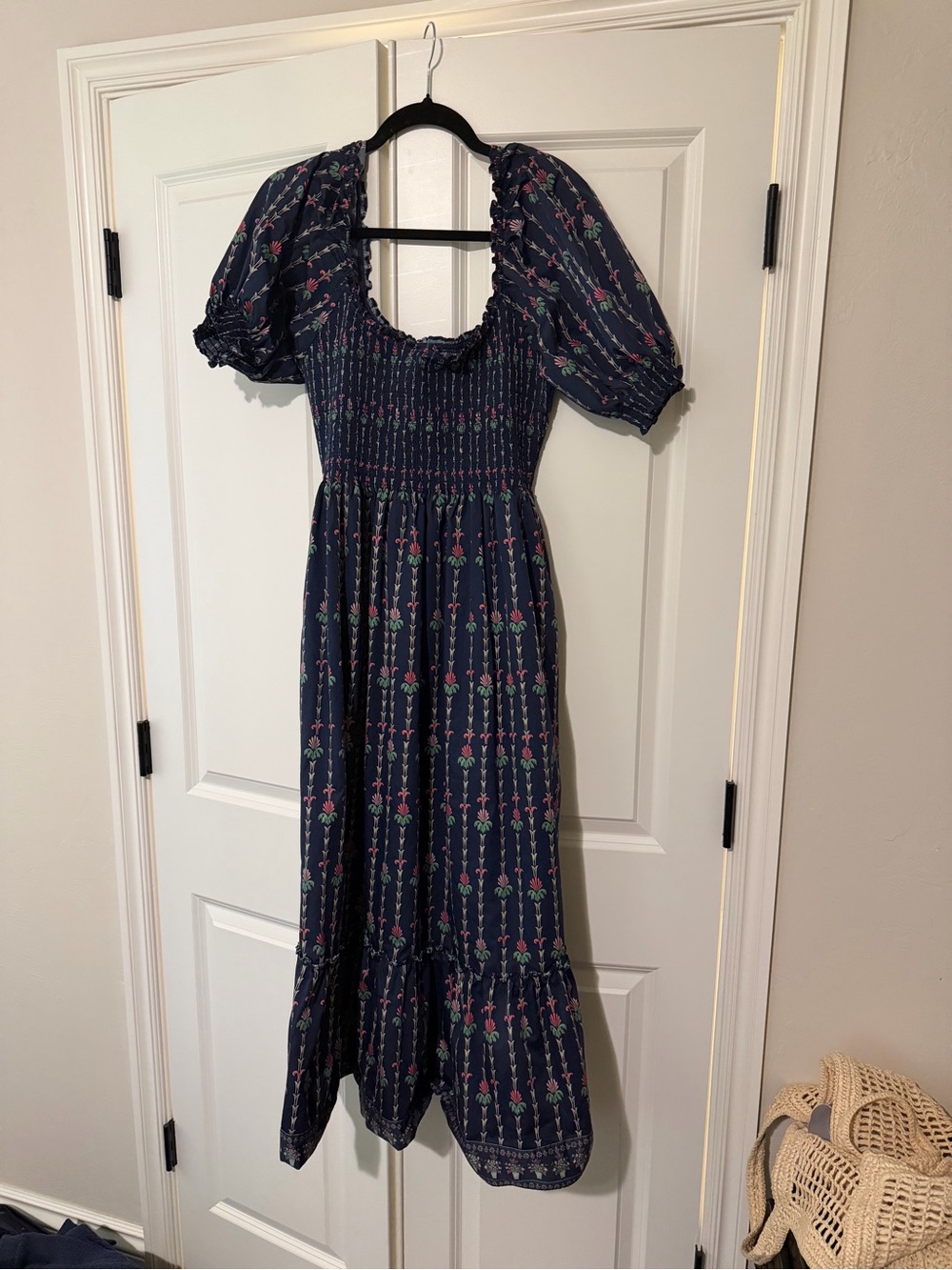 Hill House Home Louisa Dress
Navy Trailing Fern - XL